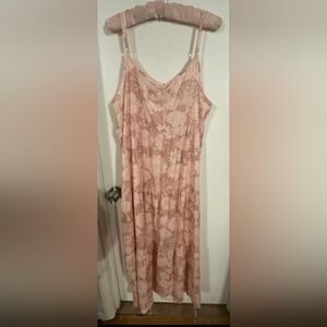 Lularoe nwt. Carina XL pink dress.